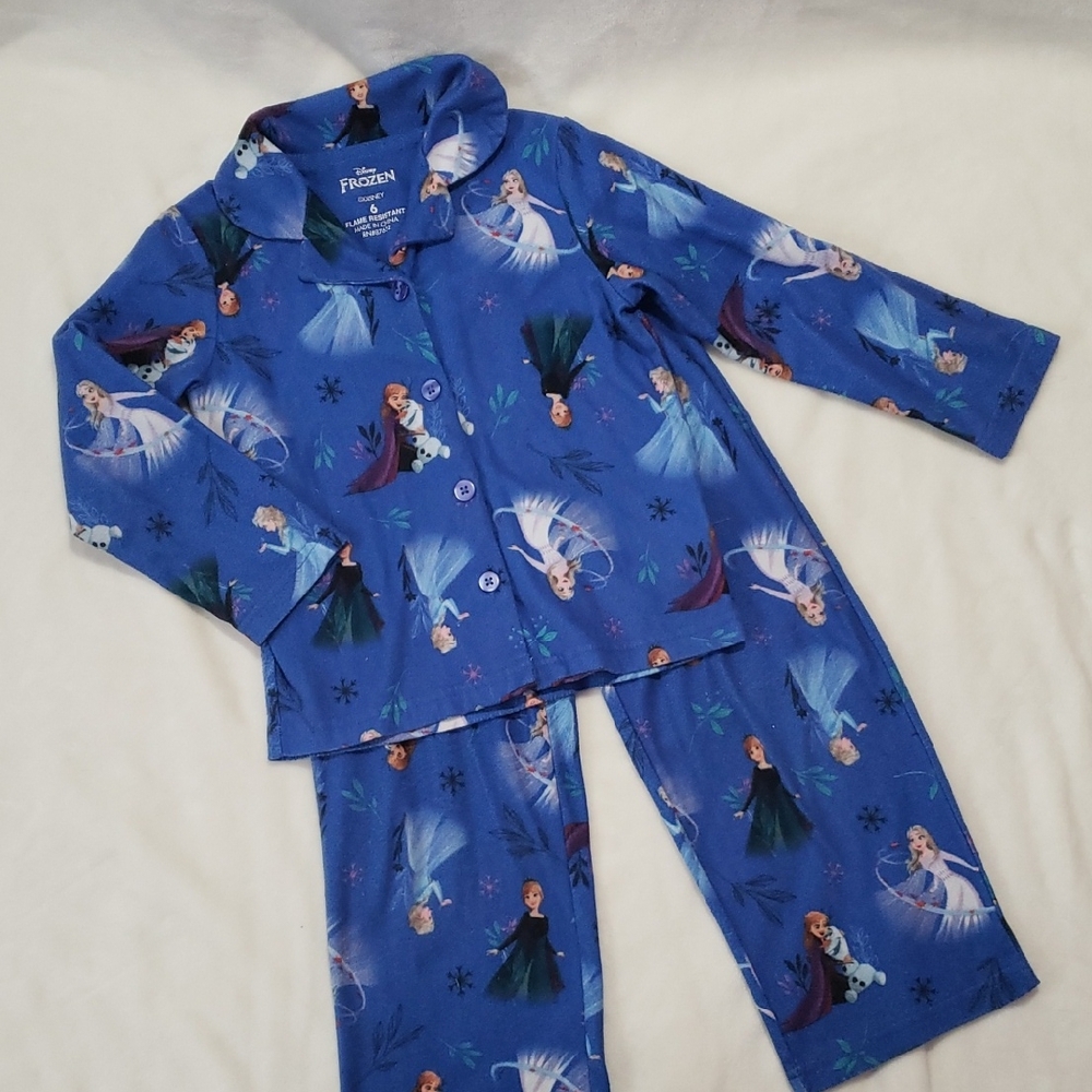 Disney Frozen Blue Pajama Set